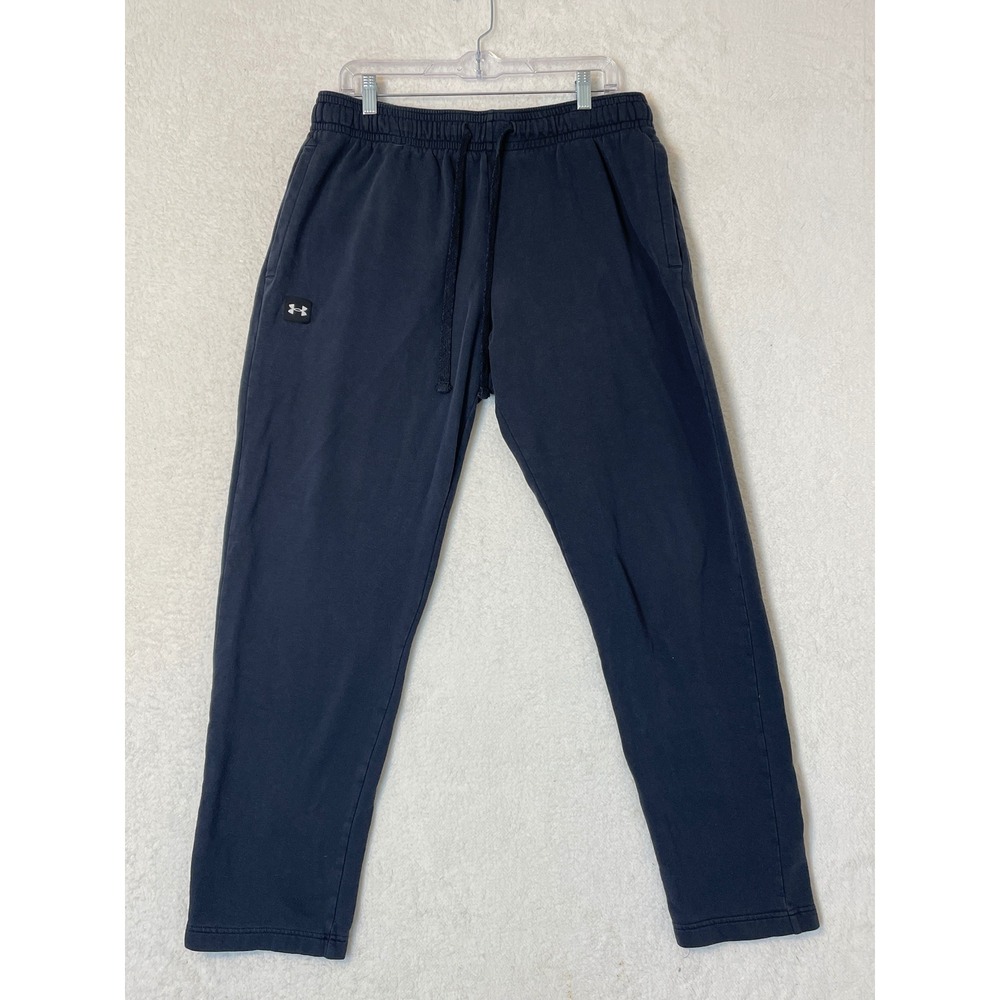 Under Armour ColdGear Mens XL Black Loose Fit Fleece Sweatpants AF66